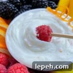 fruit in ricotta