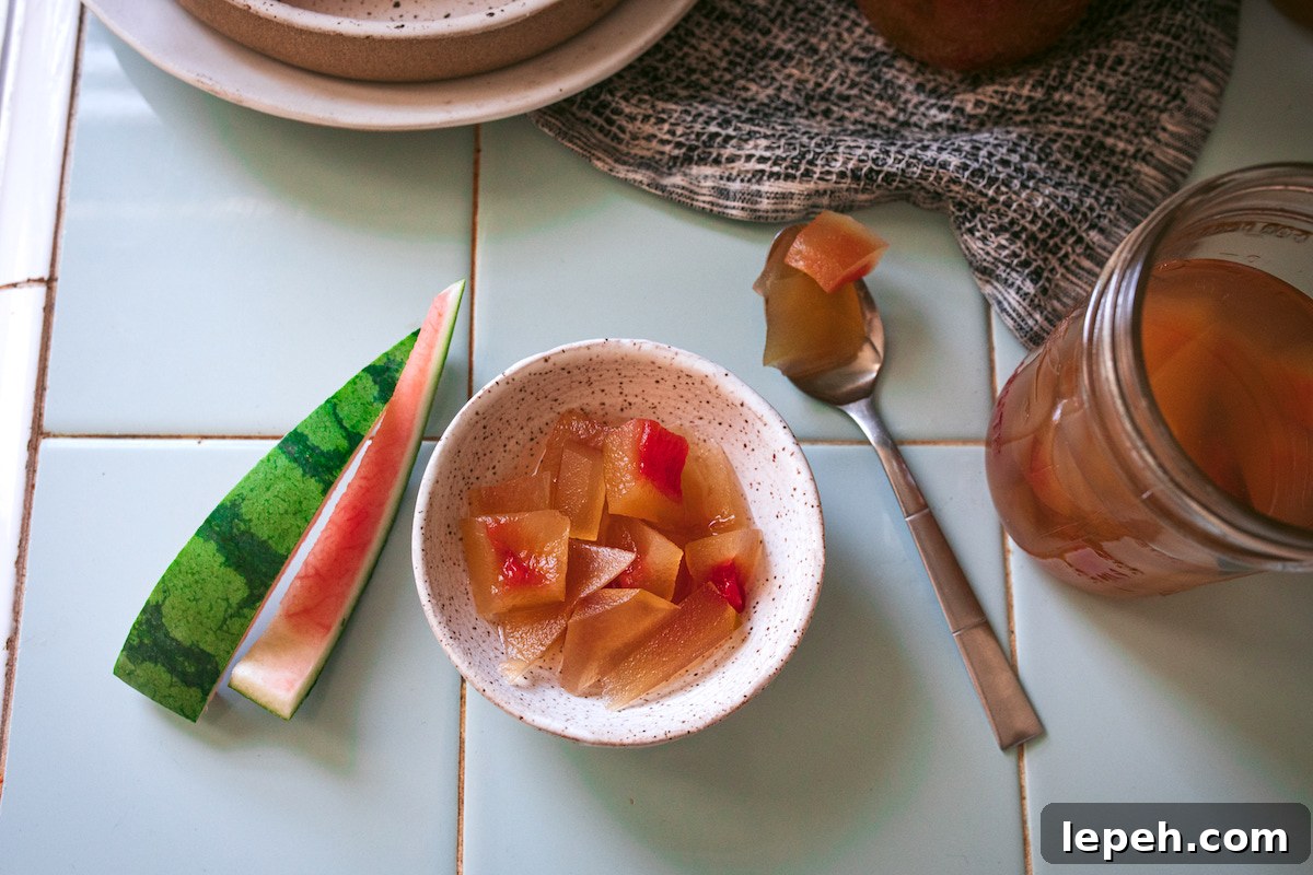 Watermelon Rind Pickles