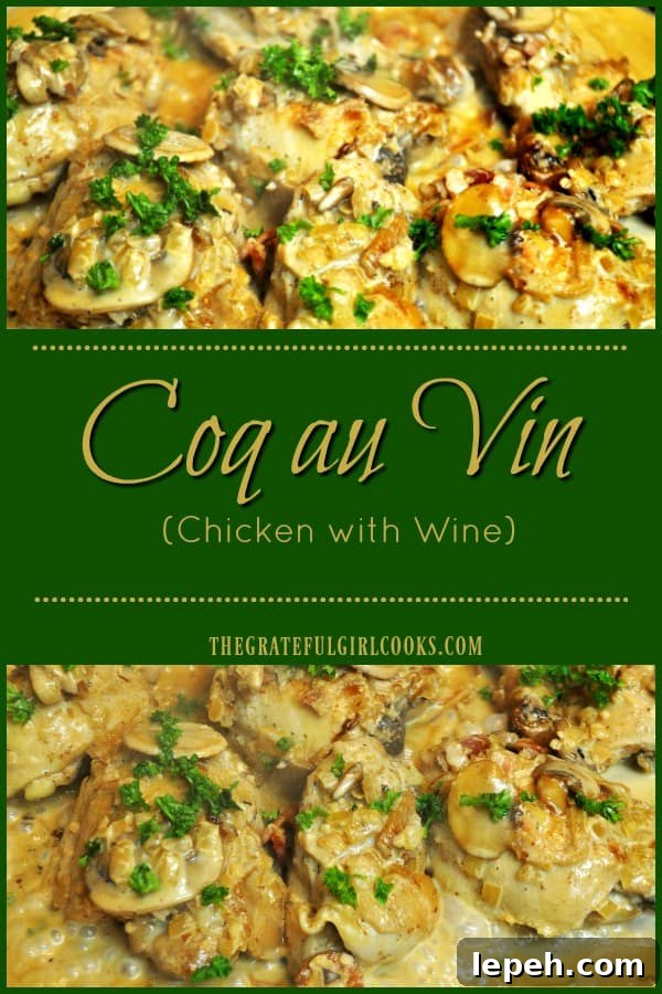 Coq au Vin final dish