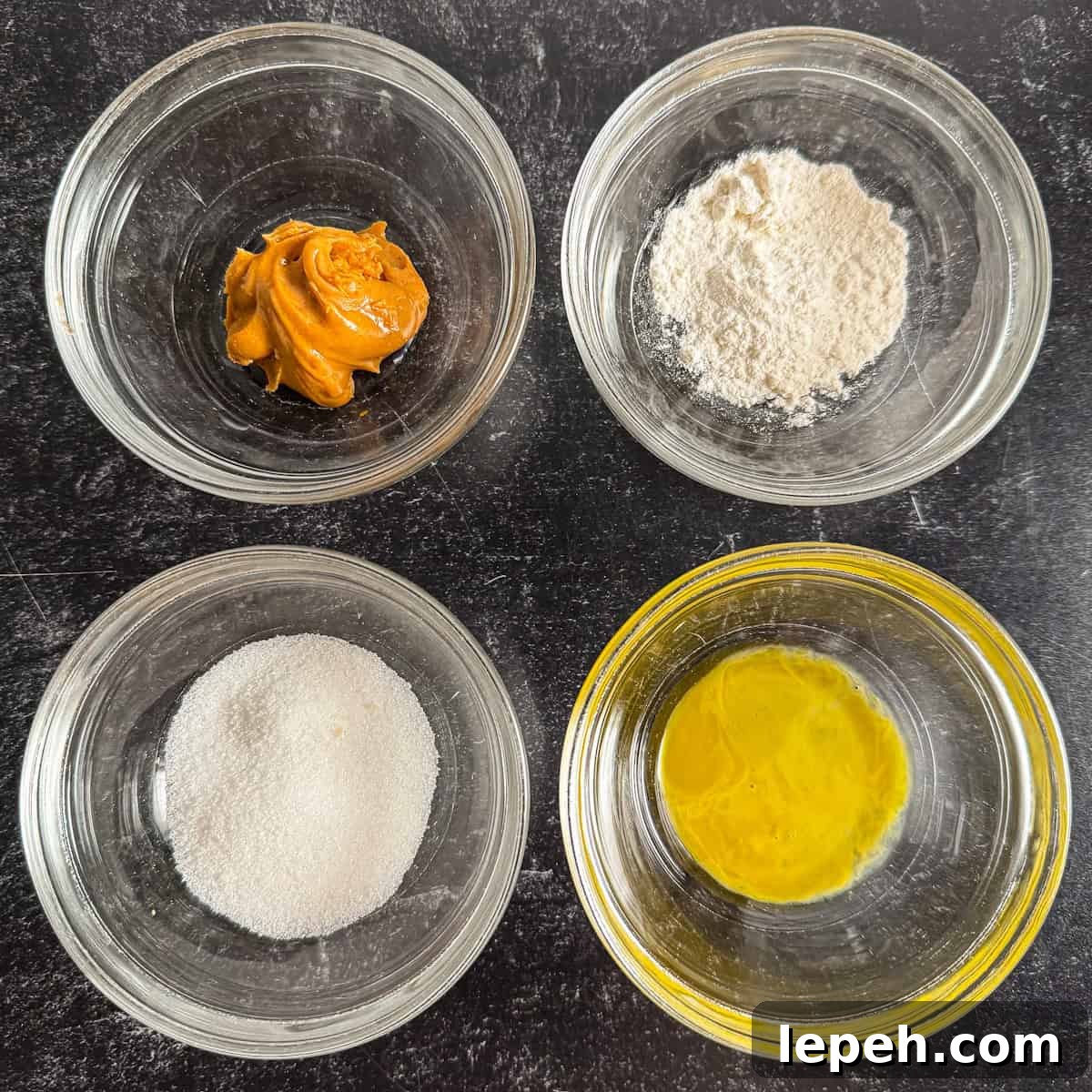 microwave peanut butter cookie ingredients