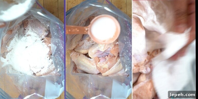 marinate the chicken