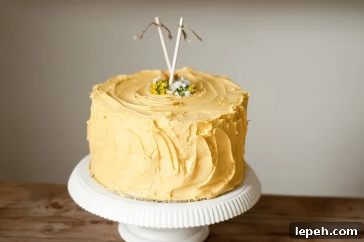 Yellow Cake Recipe | sophisticatedgourmet.com