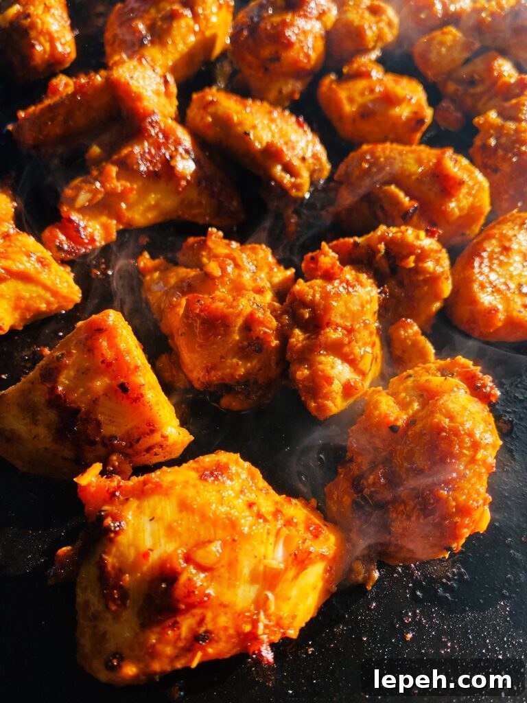 Blackstone Nashville Hot Chicken Bites