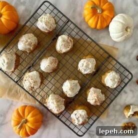 Pumpkin Cookies With Cream Cheese Frosting