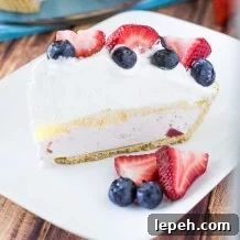 Very Berry Ice Cream Pie