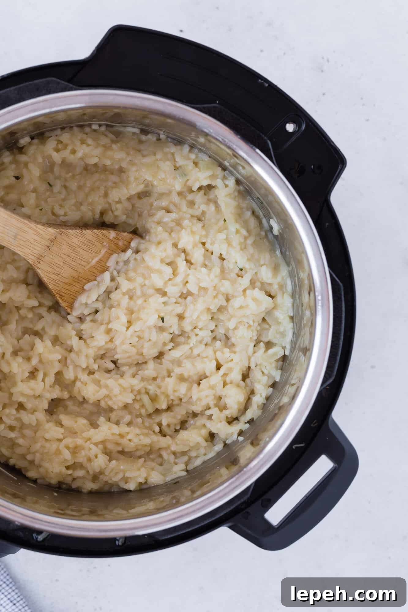 Risotto in an instant pot.