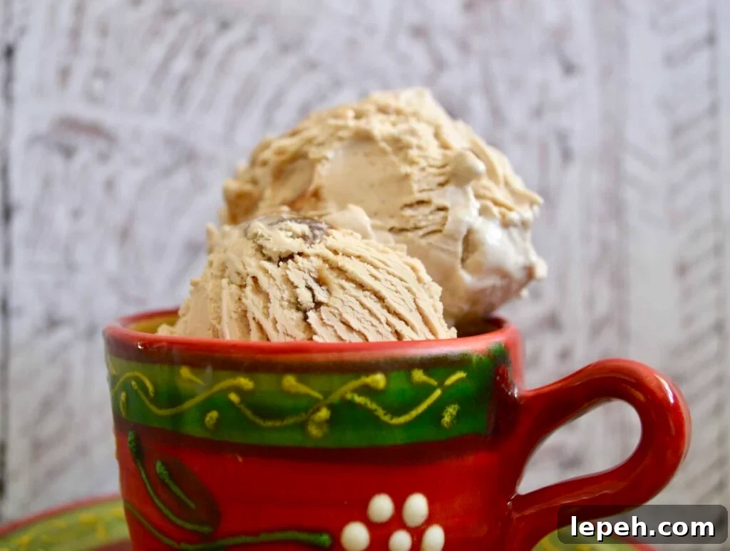 coffee ice cream