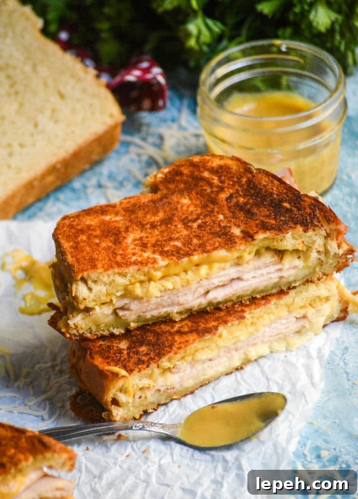 Image for Turkey Dijon Melt Sandwiches