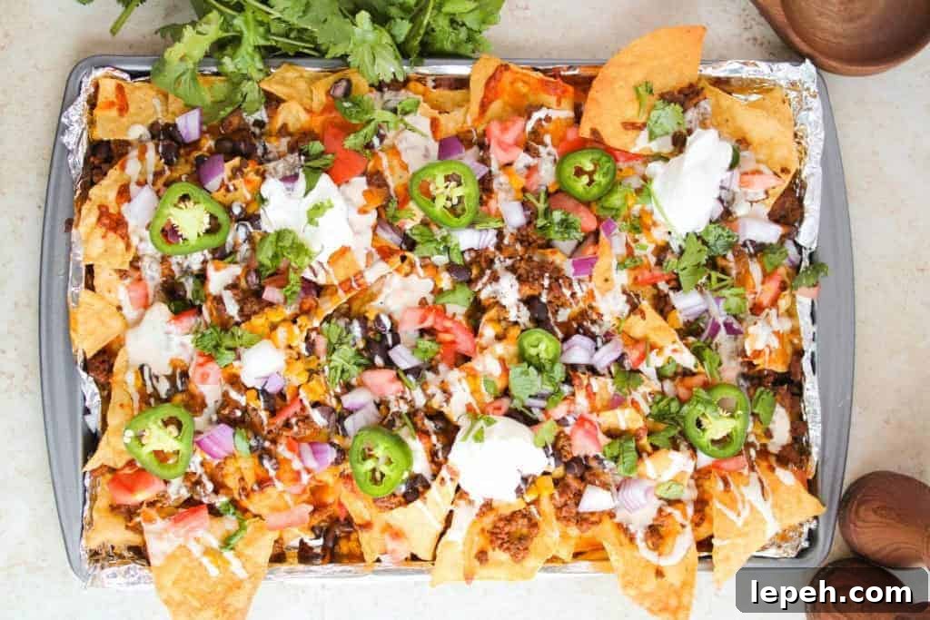 Ground Beef Nachos