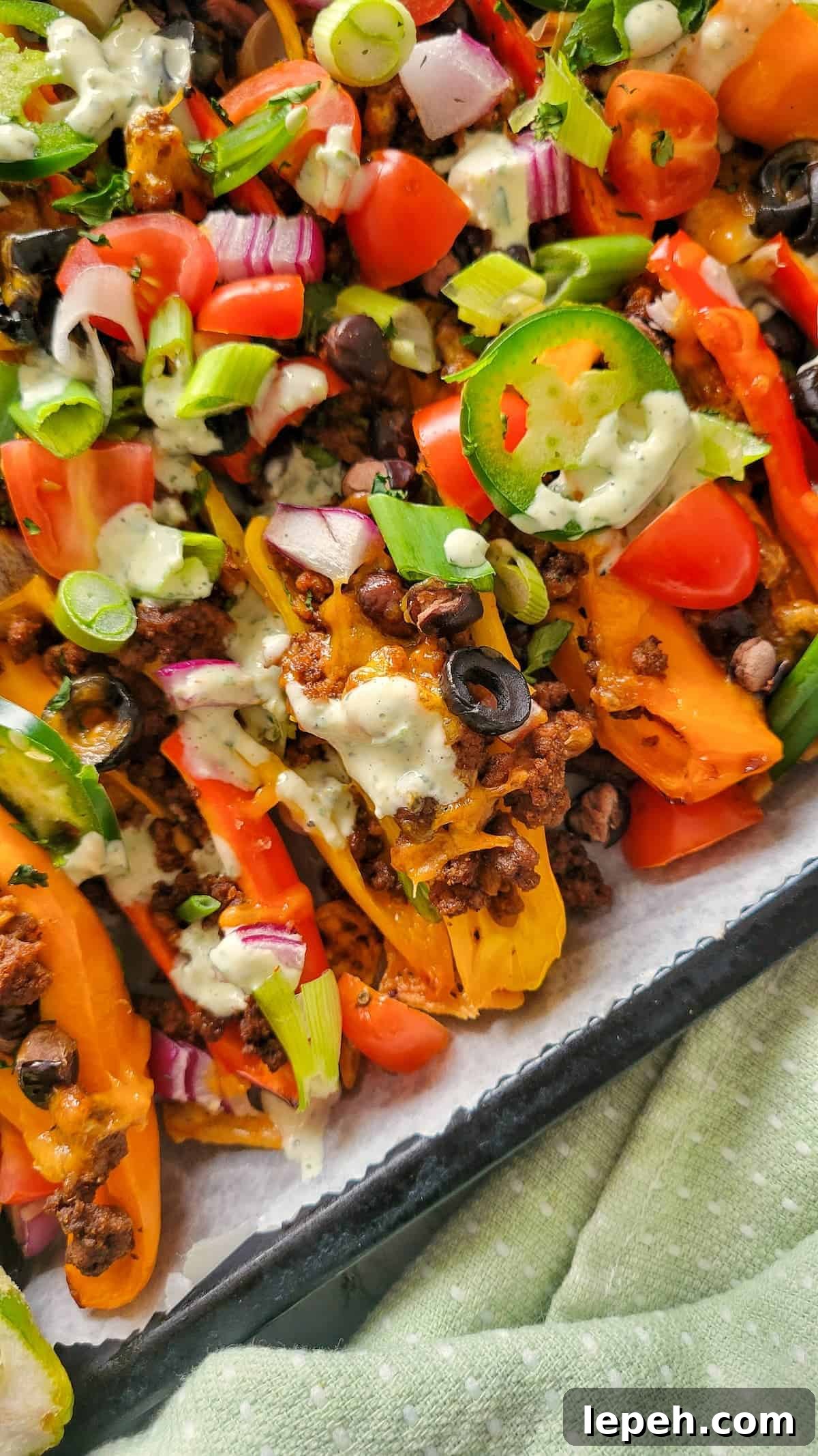 Bell Pepper Nachos