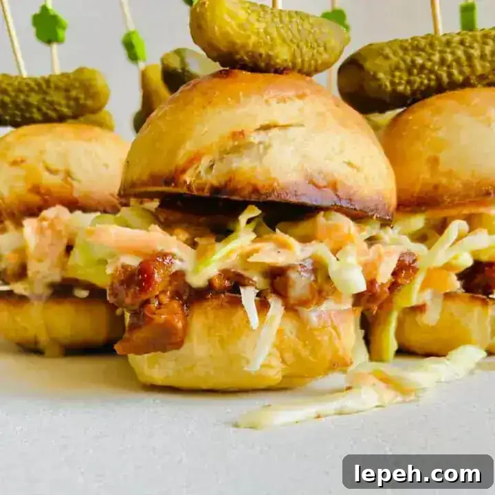 Vegan Sliders with Beer BBQ Seitan