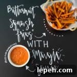 Butternut Squash Fries with Magic Sauce