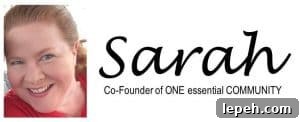 Hi, I'm Sarah from ONE essential COMMUNITY. We're a community who loves using essential oils, making natural diy items, and helping each other live our healthiest lives! We're so glad you found us. Please join us at https://oneessentialcommunity.com