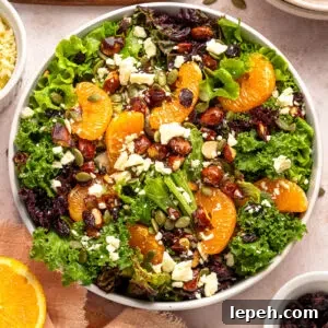 assembling citrus salad
