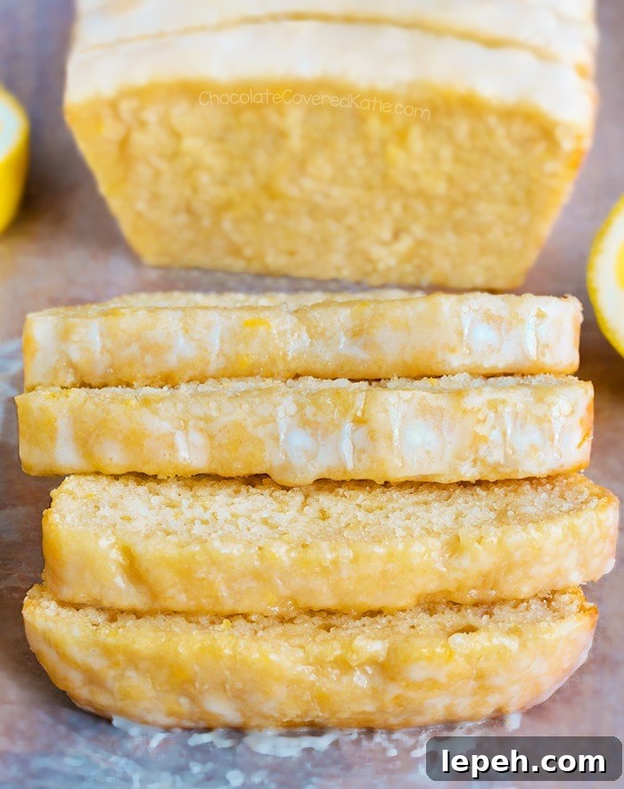 The Ultimate Vegan Lemon Loaf Cake