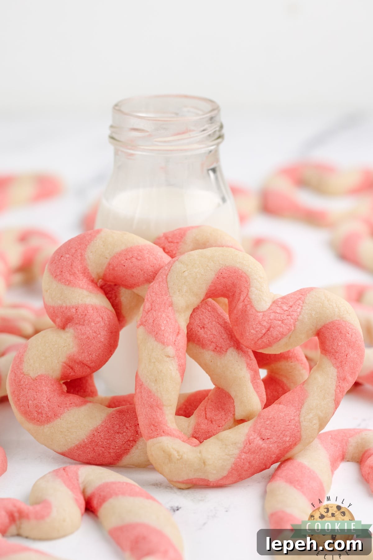 Heart shaped cookies.