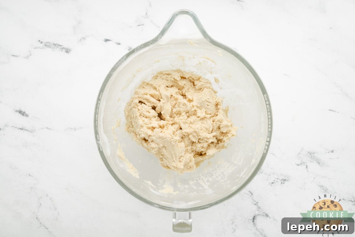 Sugar cookie dough.