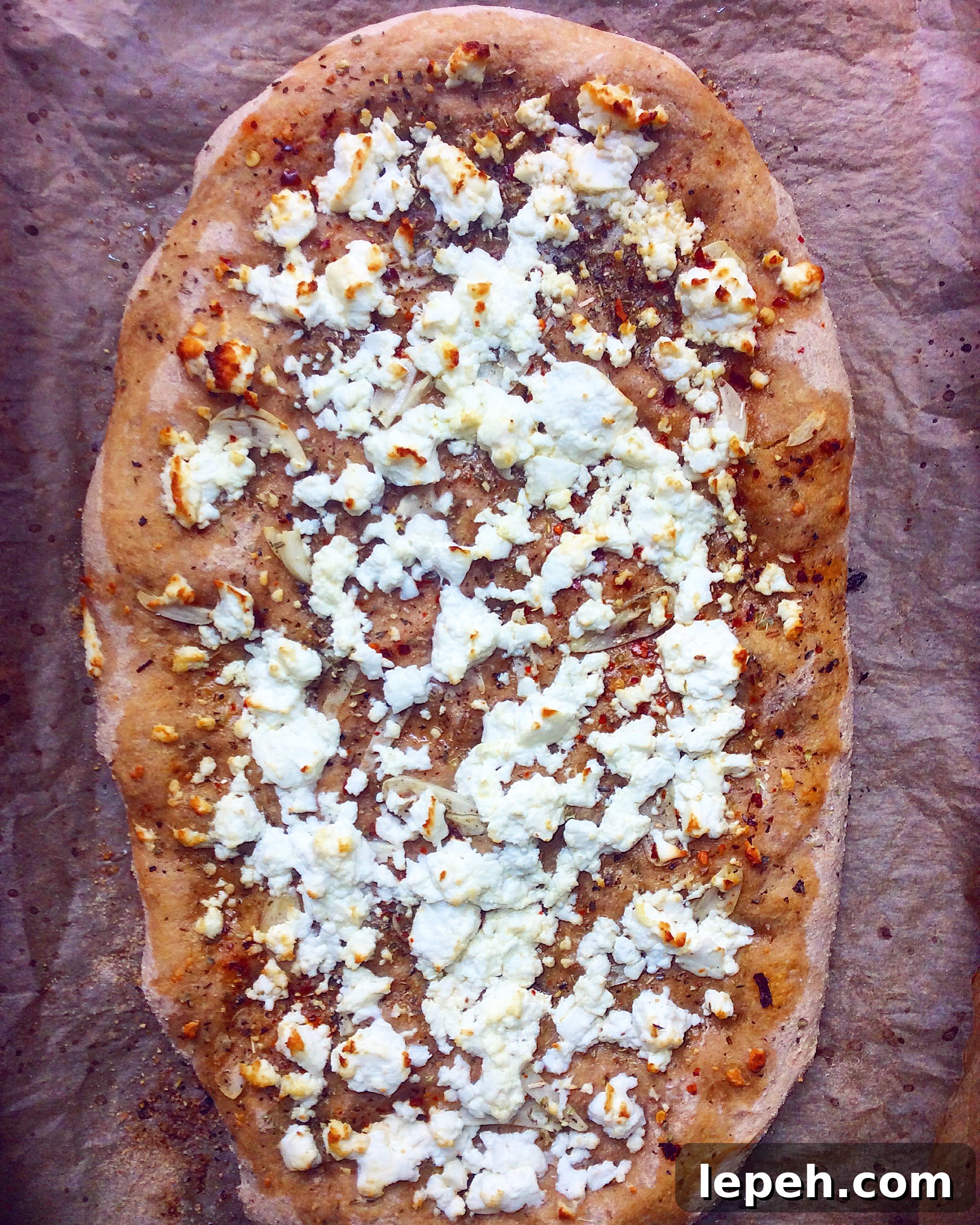 Greek Salad Flatbread