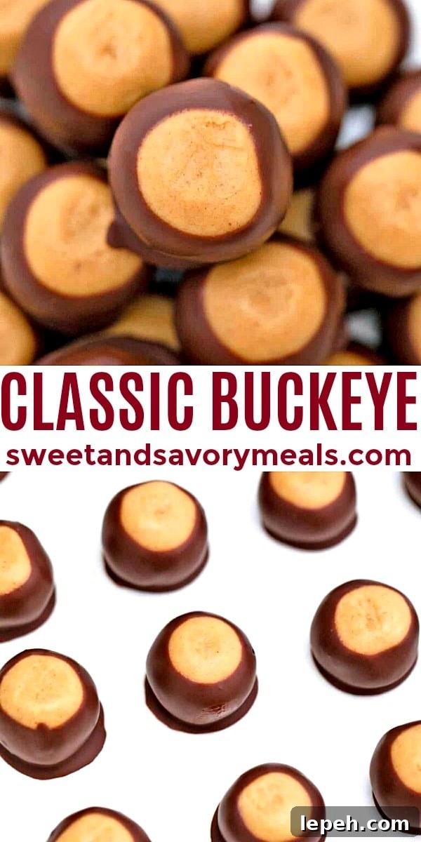 easy classic buckeye pin