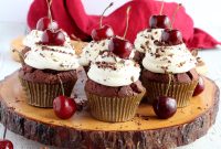 Black Forest Cupcakes Recipe: Decadent Chocolate Cherry Cupcakes