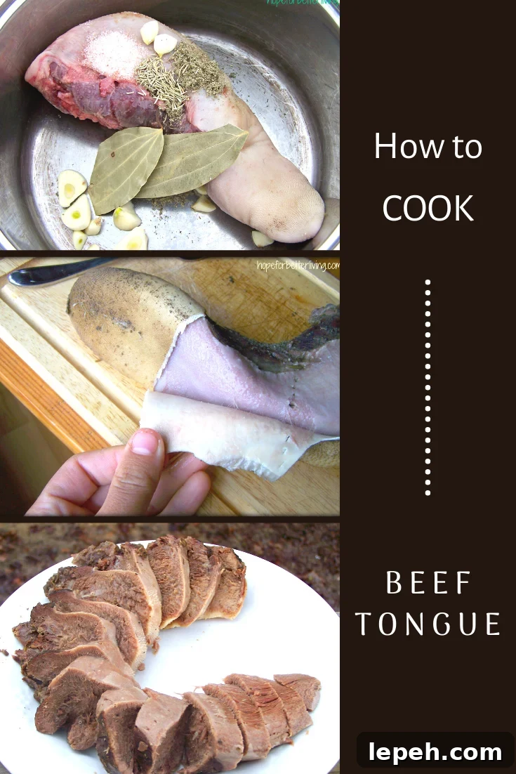 A Simple Beef Tongue Recipe