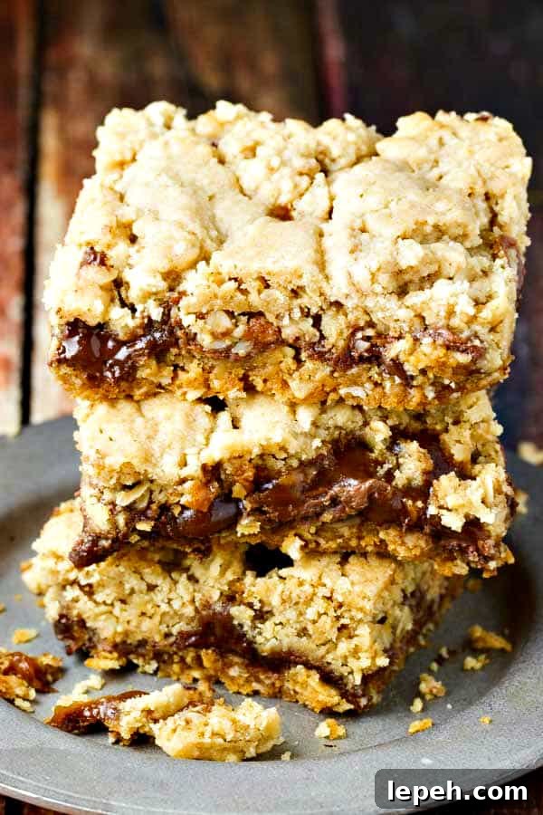 Easy Chocolate Caramel Bars Recipe