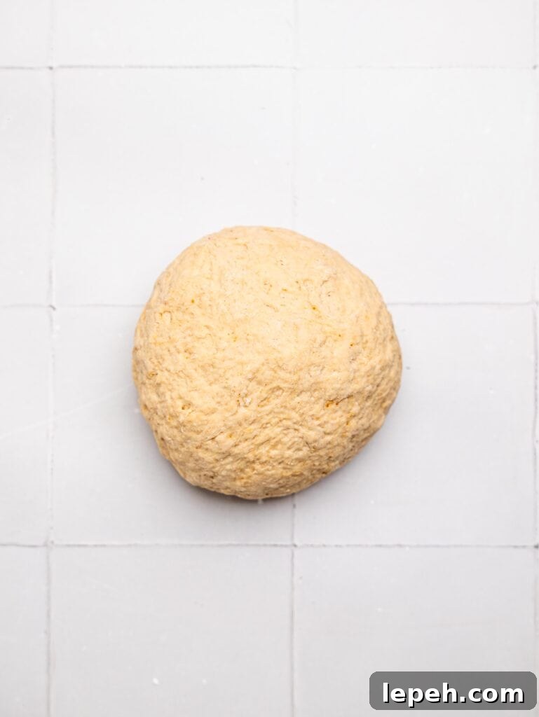 No yeast bagel dough.