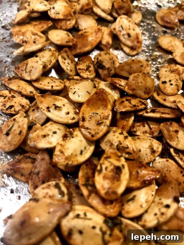 roasted pumpkin seeds