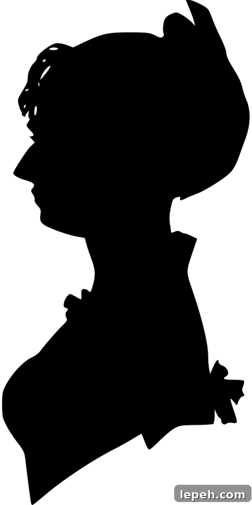 female silhouette