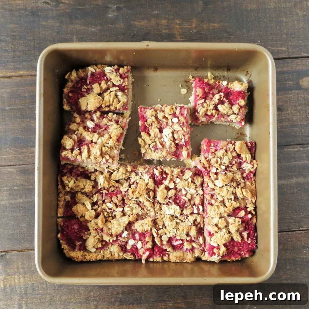 Raspberry Breakfast Bar