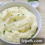 So creamy and easy - mashed potatoes, which you can serve like side dish!