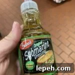 A bottle of Beano sandwich dressing