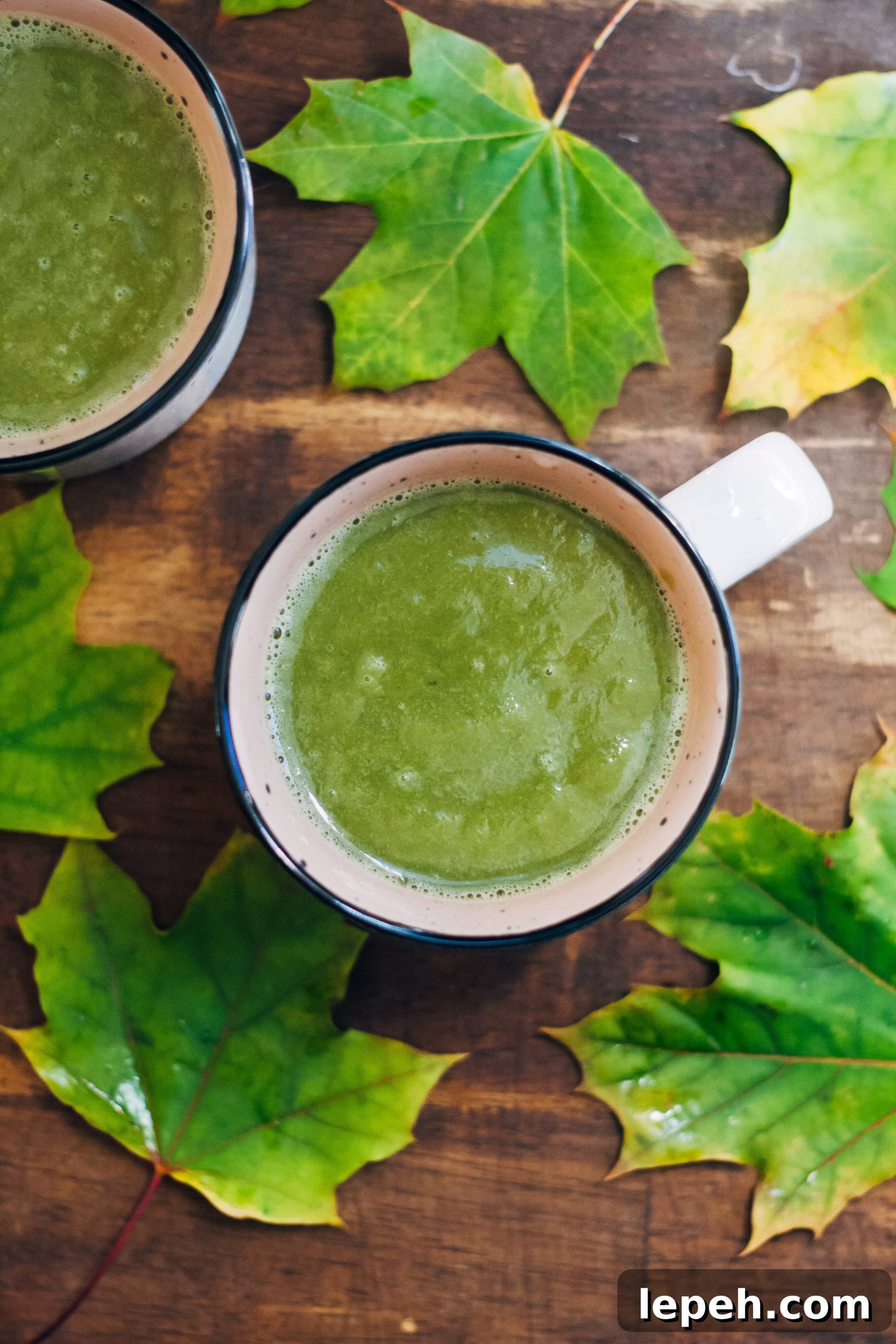 Caramel Apple Smoothie | Well and Full | #vegan #smoothie