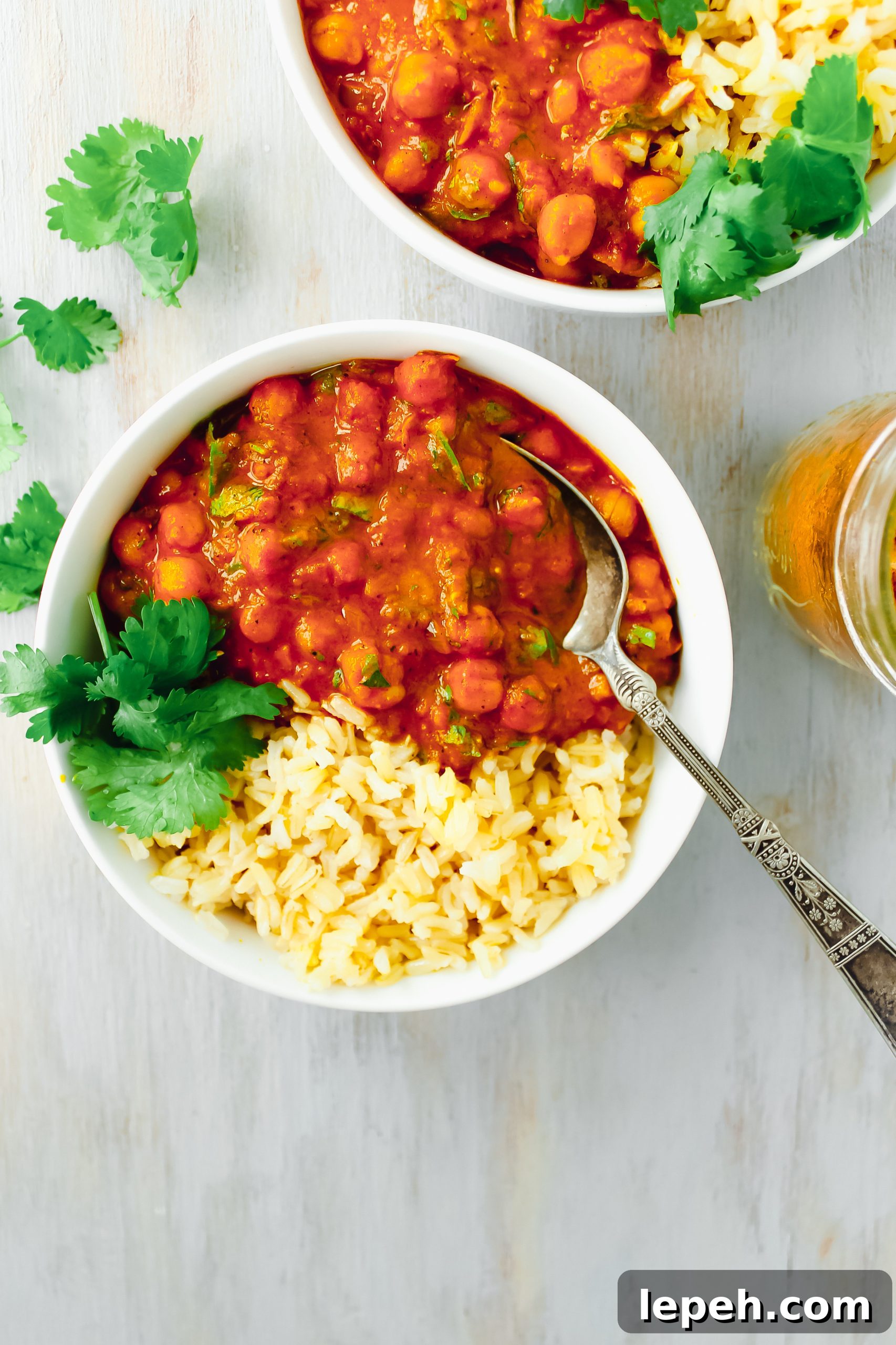 One-Pot Chickpea Tikka Masala [Vegan]