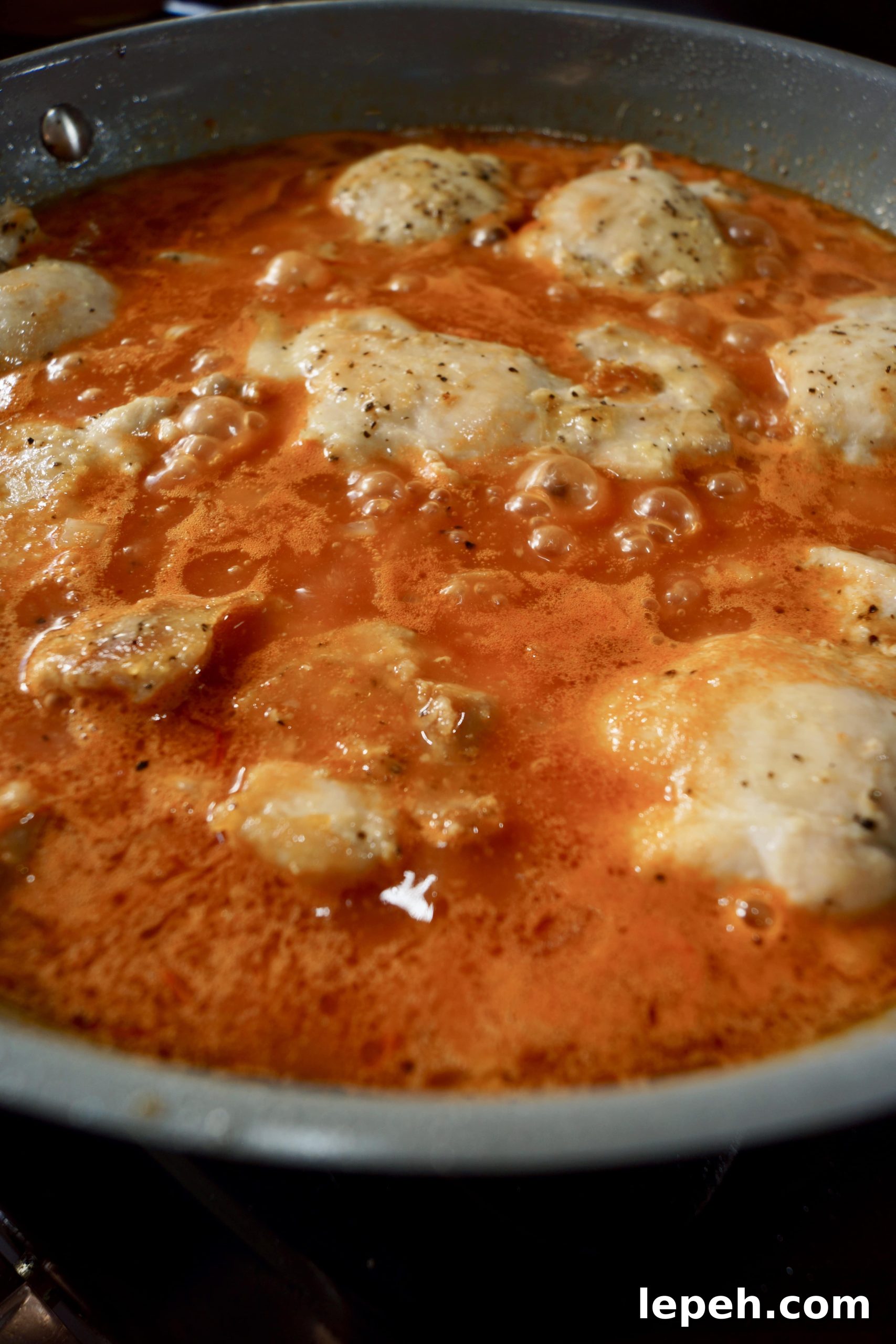 Chicken for Mexican cauliflower arroz con pollo