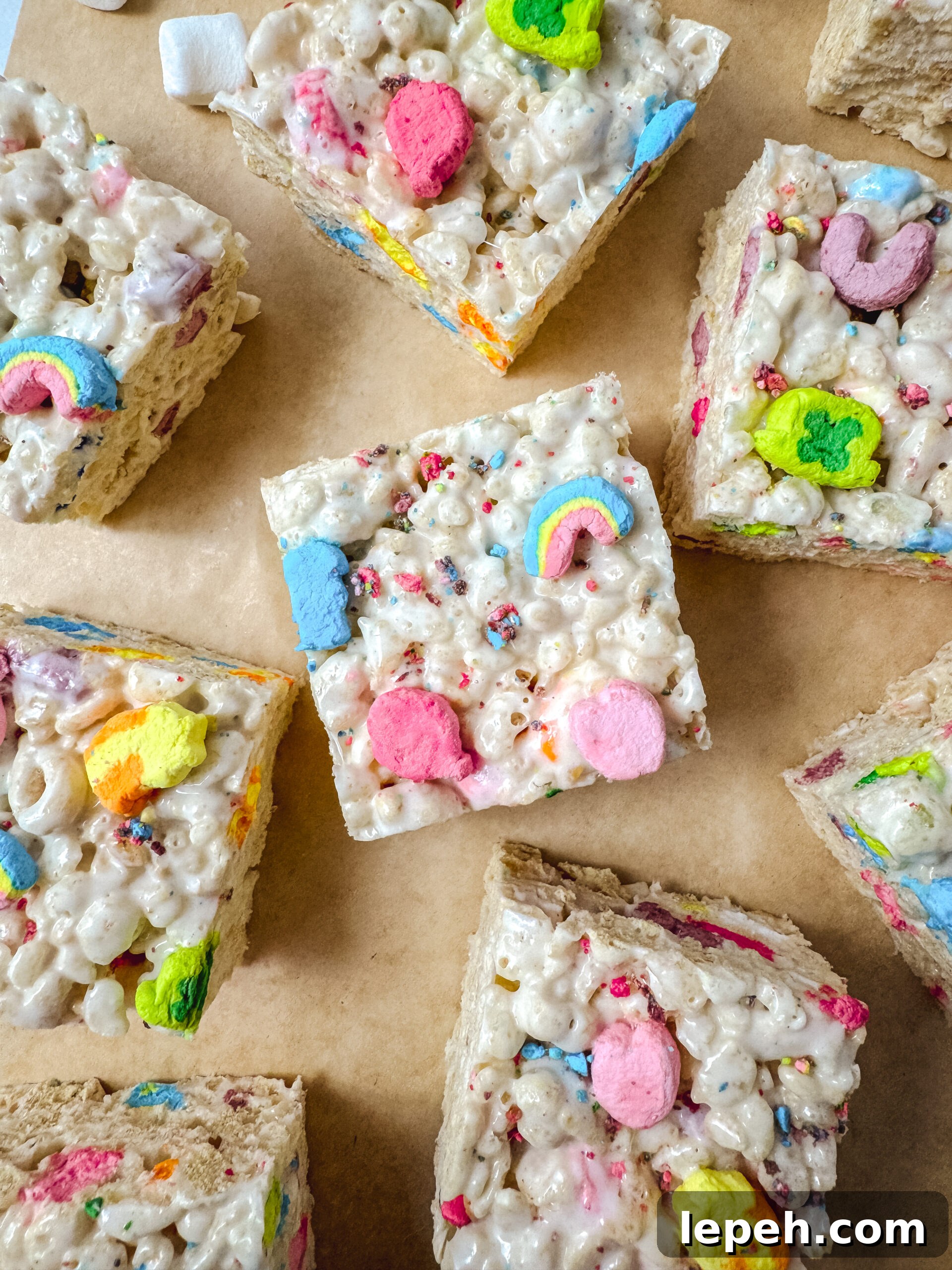 Treats with marshmallows on top