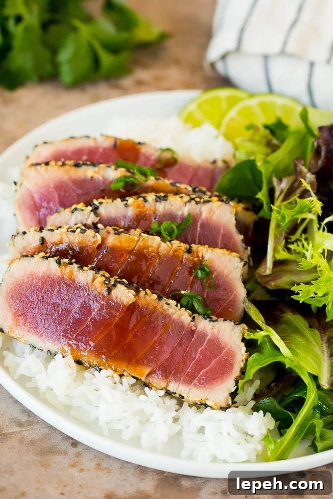 seared ahi tuna