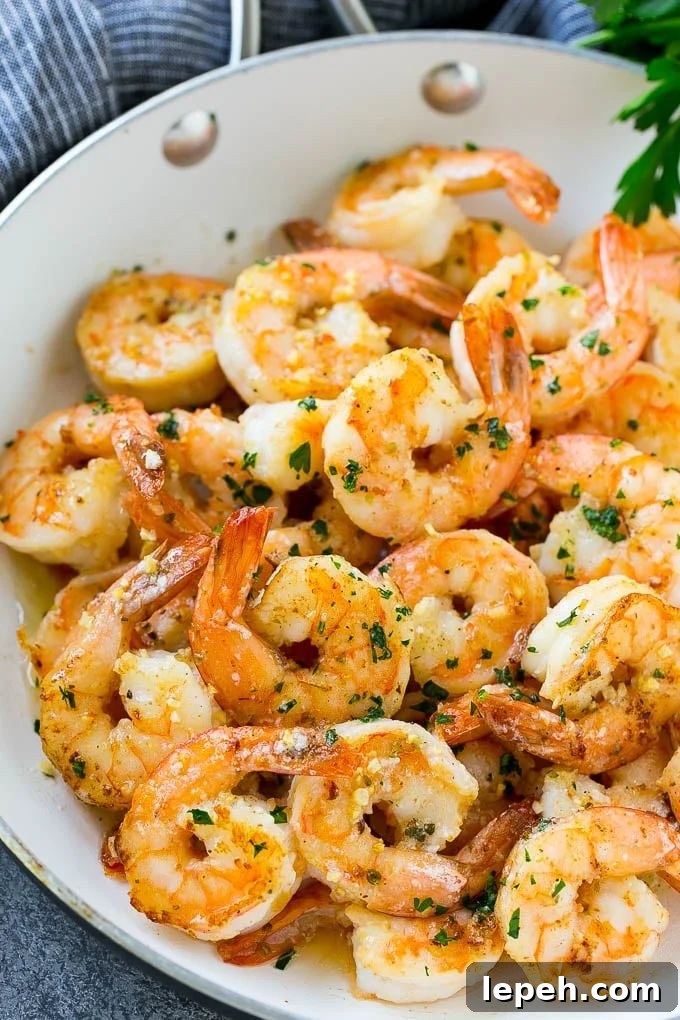 garlic butter shrimp