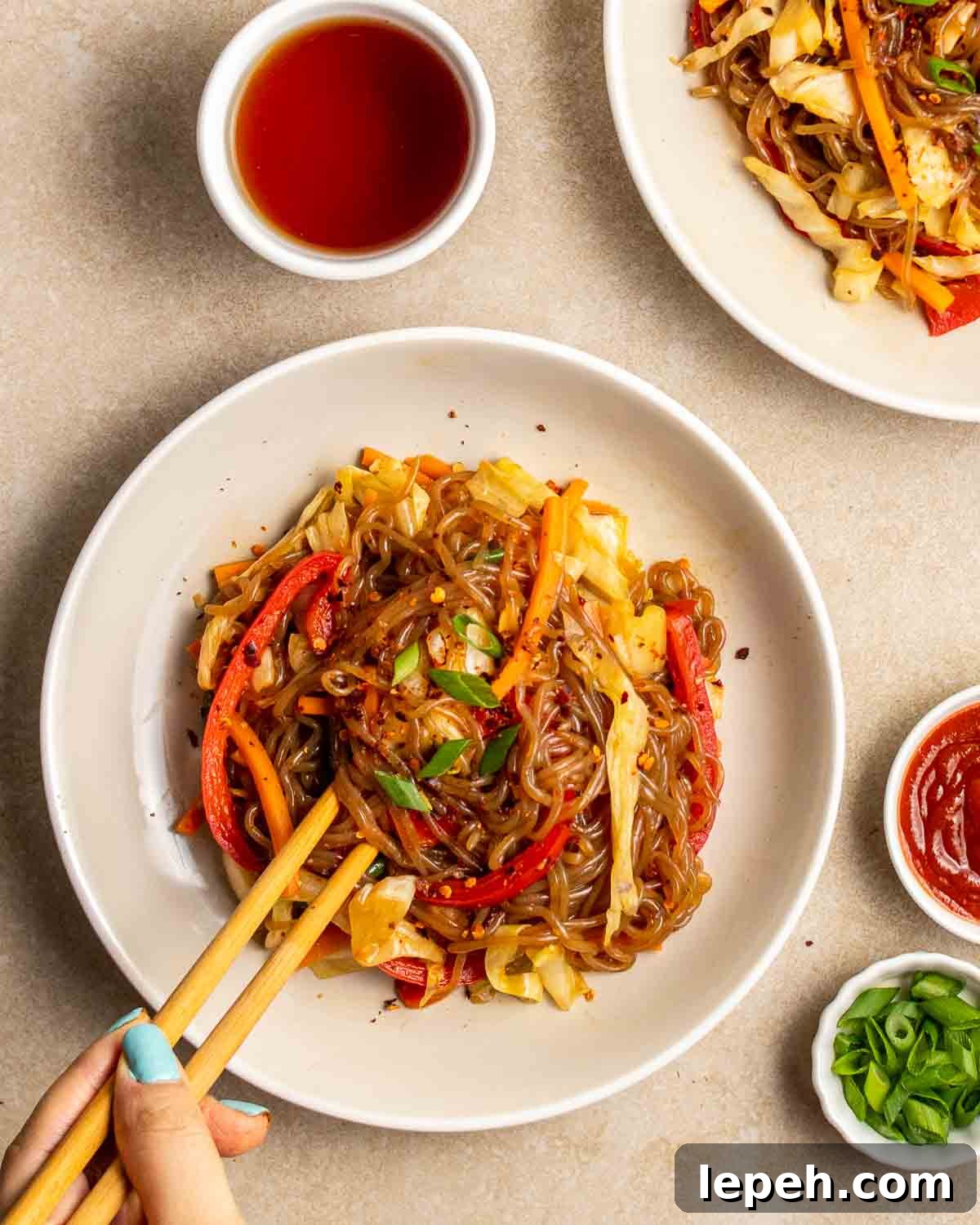 shirataki noodle stir fry