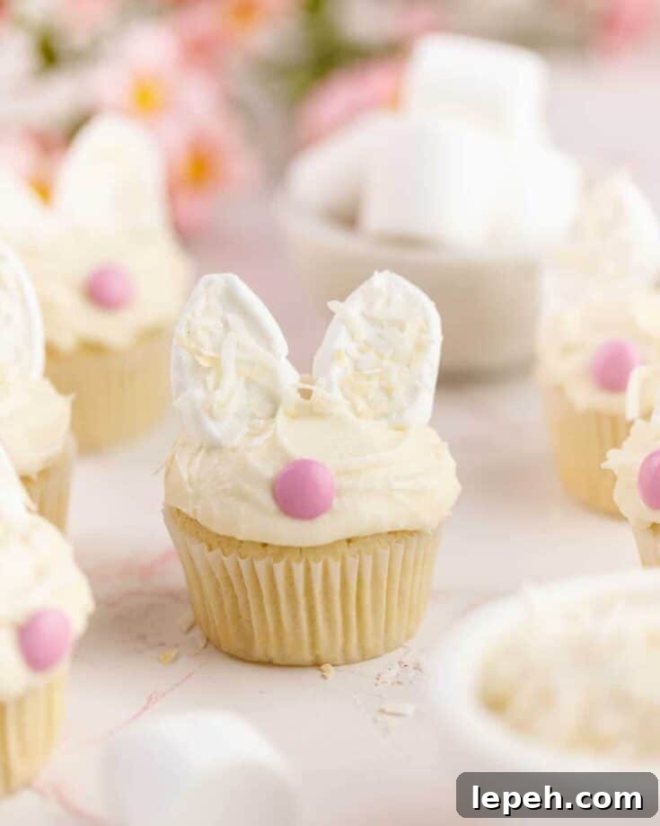 Image for Easter Bunny Cupcakes