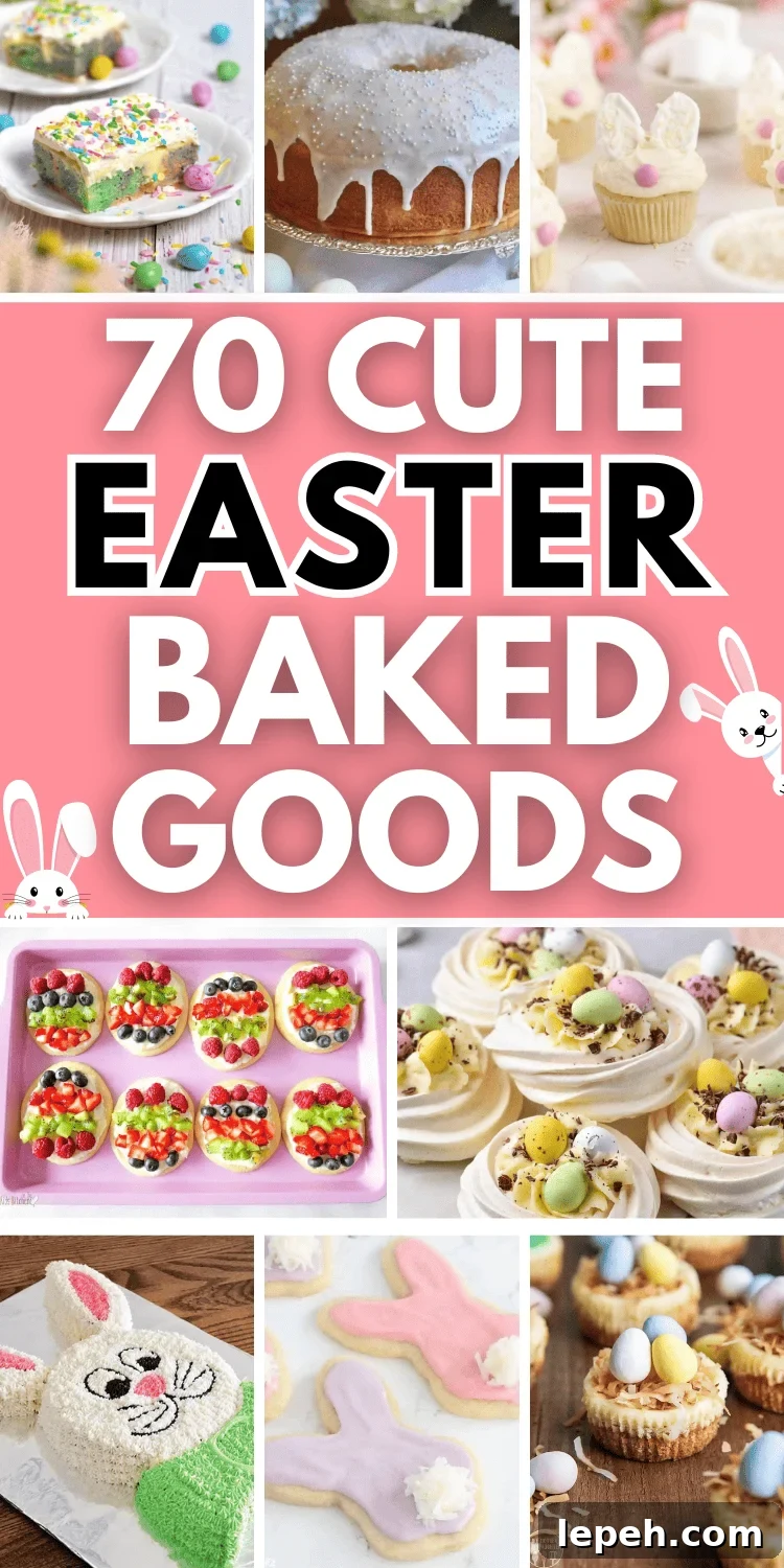 Easy Easter baking ideas! These fun Easter desserts are cute easter baking ideas, easter baking ideas desserts, easter baking ideas for kids, easter baking ideas creative, easter bake sale ideas easy, easter bake sale treats, easter sweets ideas baking, cute easter dessert recipes, easter baking ideas cupcakes, easter baking ideas cake, easter baking ideas cookies, easy easter snacks for party, easter desserts ideas easy simple, easter food ideas desserts, easter baked goods ideas.