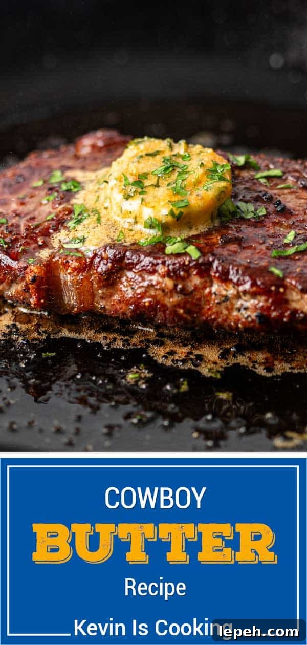 titled image (and shown): cowboy butter recipe