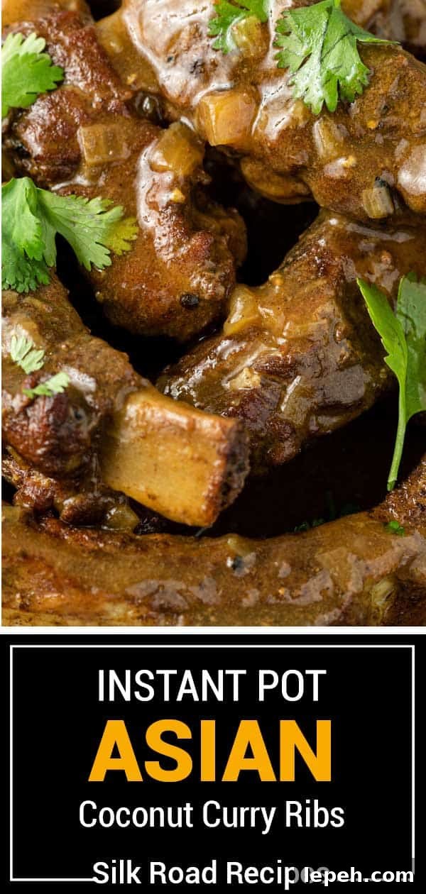 titled image of instant pot asian ribs