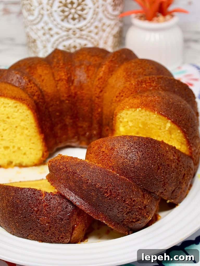 Moist Orange Bundt Cake with Sweet Glaze Recipe 3 Orange Juice Cake